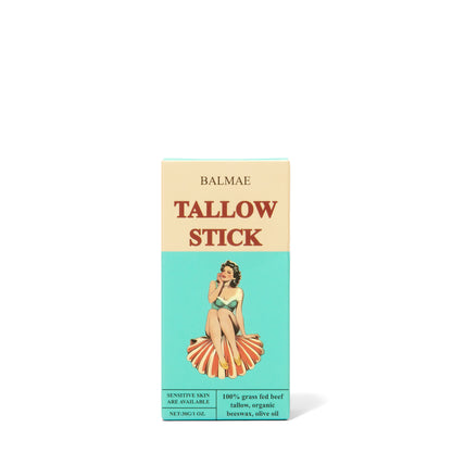 Balmae Tallow Stick - 100% Grass-Fed Beef Tallow Balm with Beeswax & Olive Oil